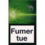 Cartouche Camel Activate Shisha Vert
