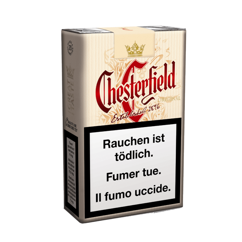Cartouche Chesterfield Original paquet souple